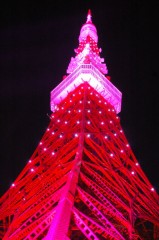 ピンクの東京タワー