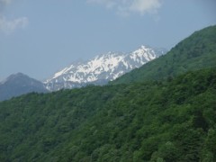 奥飛騨からの景観