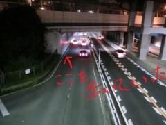 旅行記　その６－１　『危ない道を渡る』