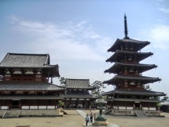 法隆寺に行く前に