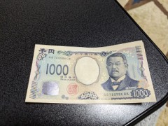 買い物のお釣り
