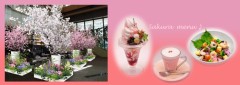 いち早く春を～～～～　　Sakura Café