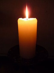 ロウソク・・・裏では・・・な～い