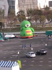 ゆりかもめからの風景