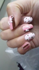 ネイルしました。