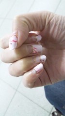 ネイルしました。