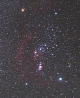 夜空を見上げると