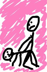 正常位or後背位