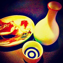 日本酒とスルメ