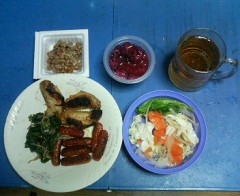 ４０代おじさんの夕食は・・・