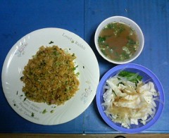 今日の朝食は・・・