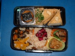 昨日も早起きしてお弁当を作っちゃった・・・