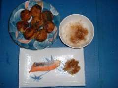 体調不良の夕食・・・