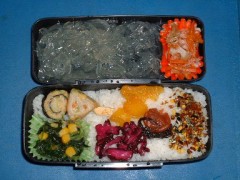 今日も早起きしたのでお弁当を作りました。