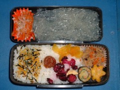 今日も早起きしたのでお弁当を作りました。