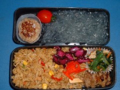 昨日のお弁当。