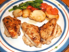 3分ｸｯｷﾝｸﾞ27　鶏の香草焼き