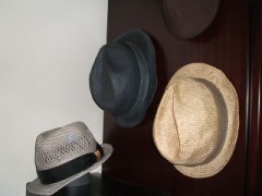 夏の帽子たち・・