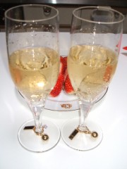 ｼｬﾝﾊﾟﾝでﾒﾘｰｸﾘｽﾏｽ・・