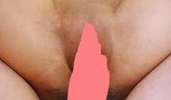パイパンに生ちんぽ挿入