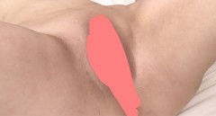 たっぷり膣内射精されて、膣口からドロっと精液でてます️