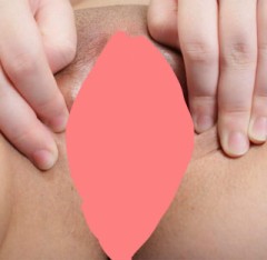 朝からパイパンマンくぱぁ開き🩷