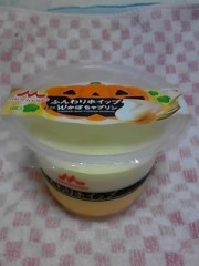 ふんわりホイップ ダブル W かぼちゃプリン