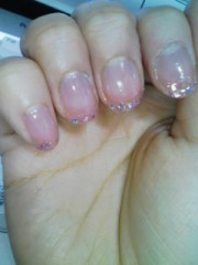 春っぽいネイルにしてみた！