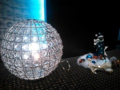 ガラスのオブジェ