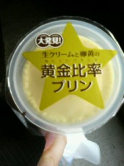 黄金比率プリン・・・