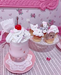 犬のカップケーキ