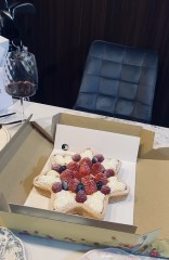 ケーキの差し入れ