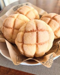 自作メロンパン