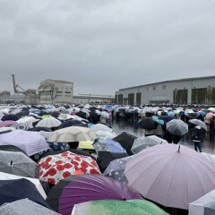 雨のマルシェ
