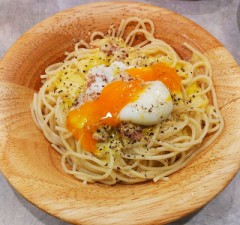 半熟カルボナーラ