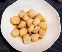 ホタテのバター醤油