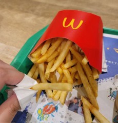 マックのポテト