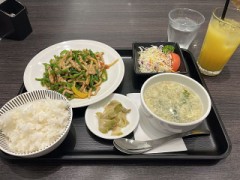 チンジャオロース定食