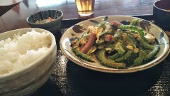 ゴーヤチャンプルー定食