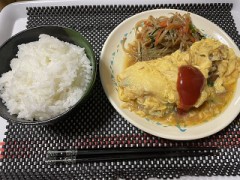 中華風オムレツ