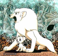 ジャングル大帝のレオの身体が白い訳