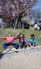 疲れた…造幣局の花のまわりみち