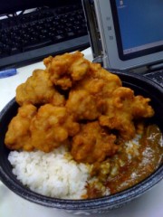 いやがらせのようなカレー？！