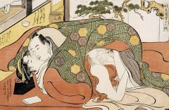 細川家別邸で浮世絵春画展が大盛況