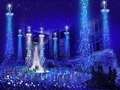 開催10周年を迎える「カレッタ汐留」のイルミネーション