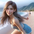 ホテルの部屋に入ると彼女は緊張した様子でソファに座り込んだ