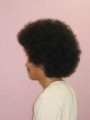 アフロヘアーの中学生（流行ってる？）