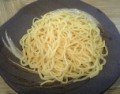 めん汁で、つけ麺