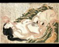 蛸と海女　葛飾北斎