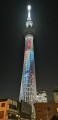 昨日スカイツリーライティング